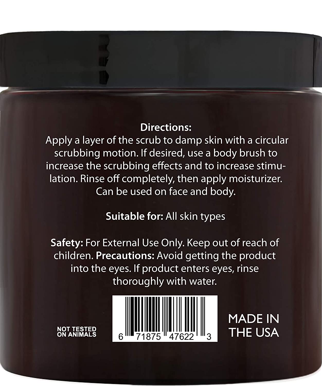 100% Natural Coffee Body Scrub & Stretch Mark Remover