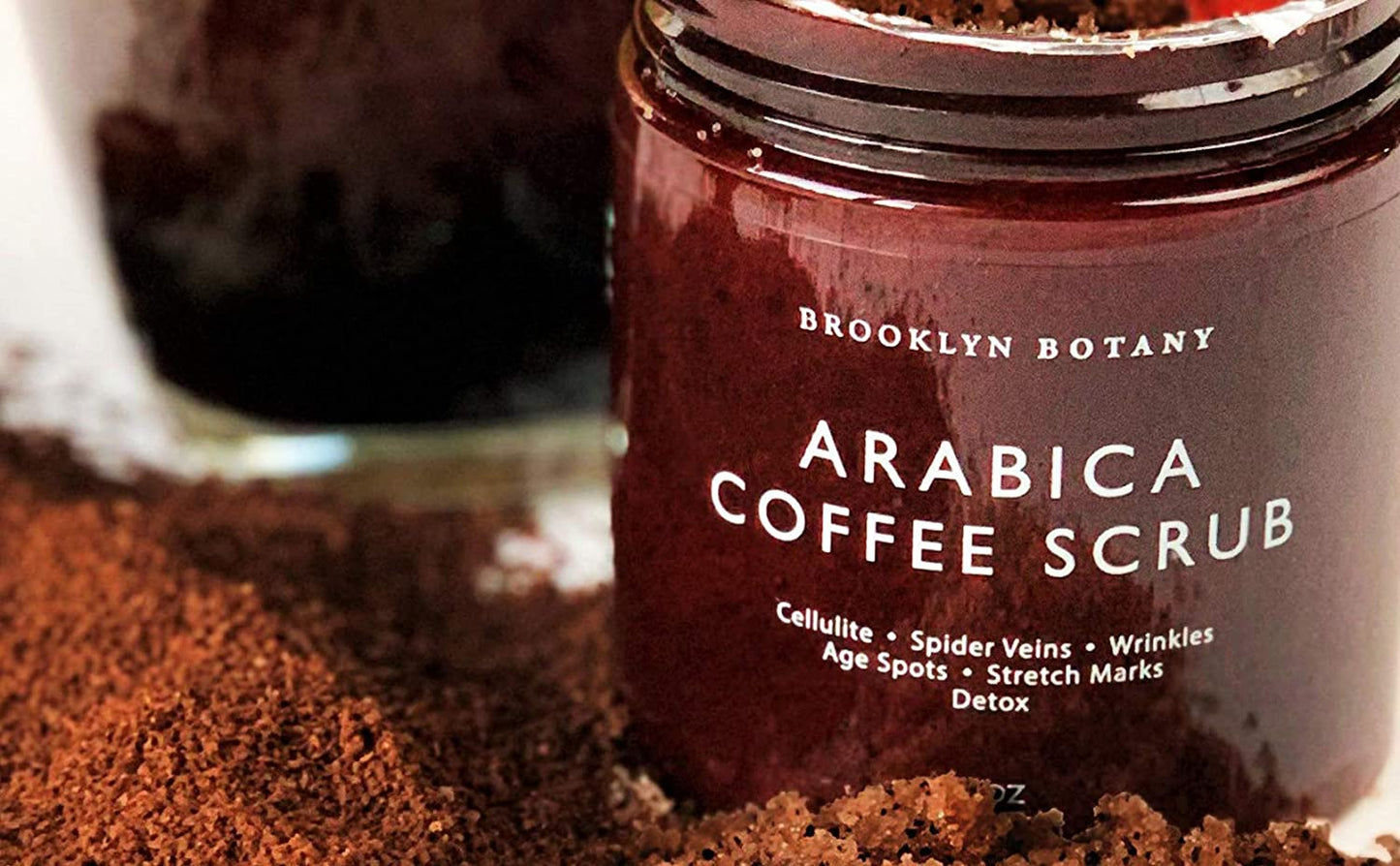 100% Natural Coffee Body Scrub & Stretch Mark Remover