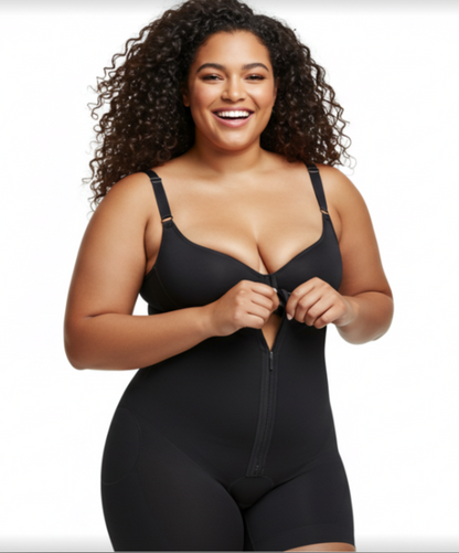 Open-Bust Body Suit