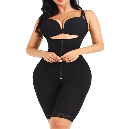 Open-Bust Body Suit