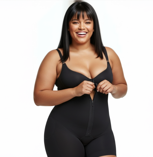 Open-Bust Body Suit